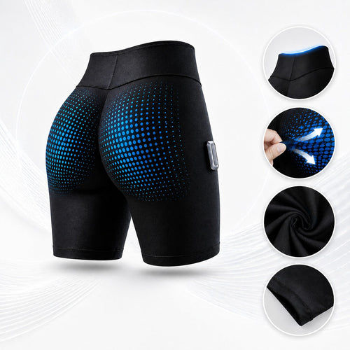 EMS Booty Lift & Sculpt Shorts — 4-Mode Microcurrent Glute Sculpting