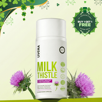 Uvora Milk Thistle Liver Support — main bottle