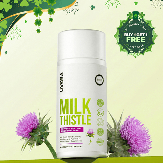Uvora Milk Thistle Liver Support — main bottle